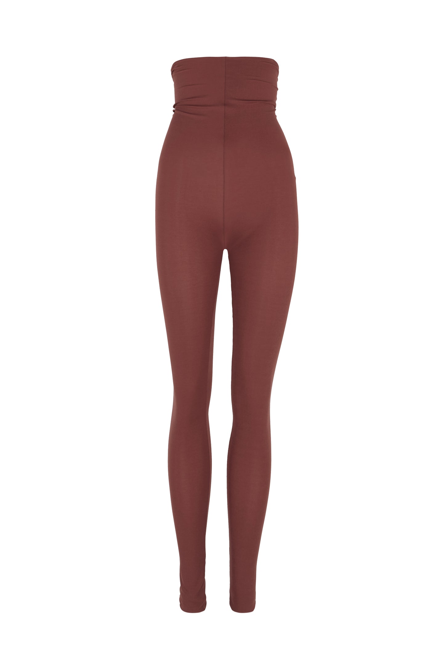 Alice, garnet stretch cupro leggings