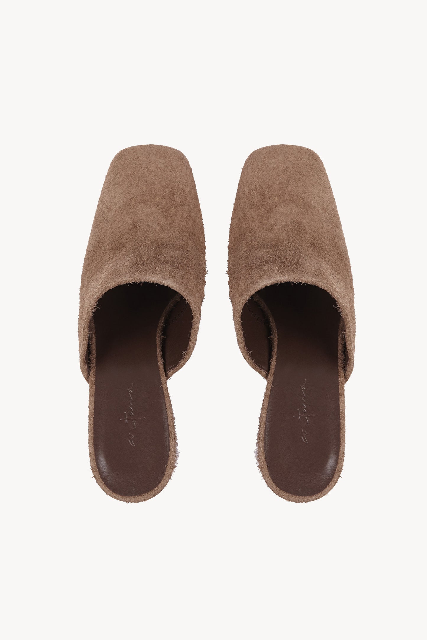 Alice, mule en ante cepillado marrón