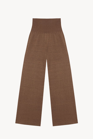Alon, cinnamon linen and silk pants