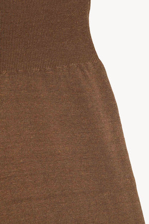Alon, cinnamon linen and silk pants