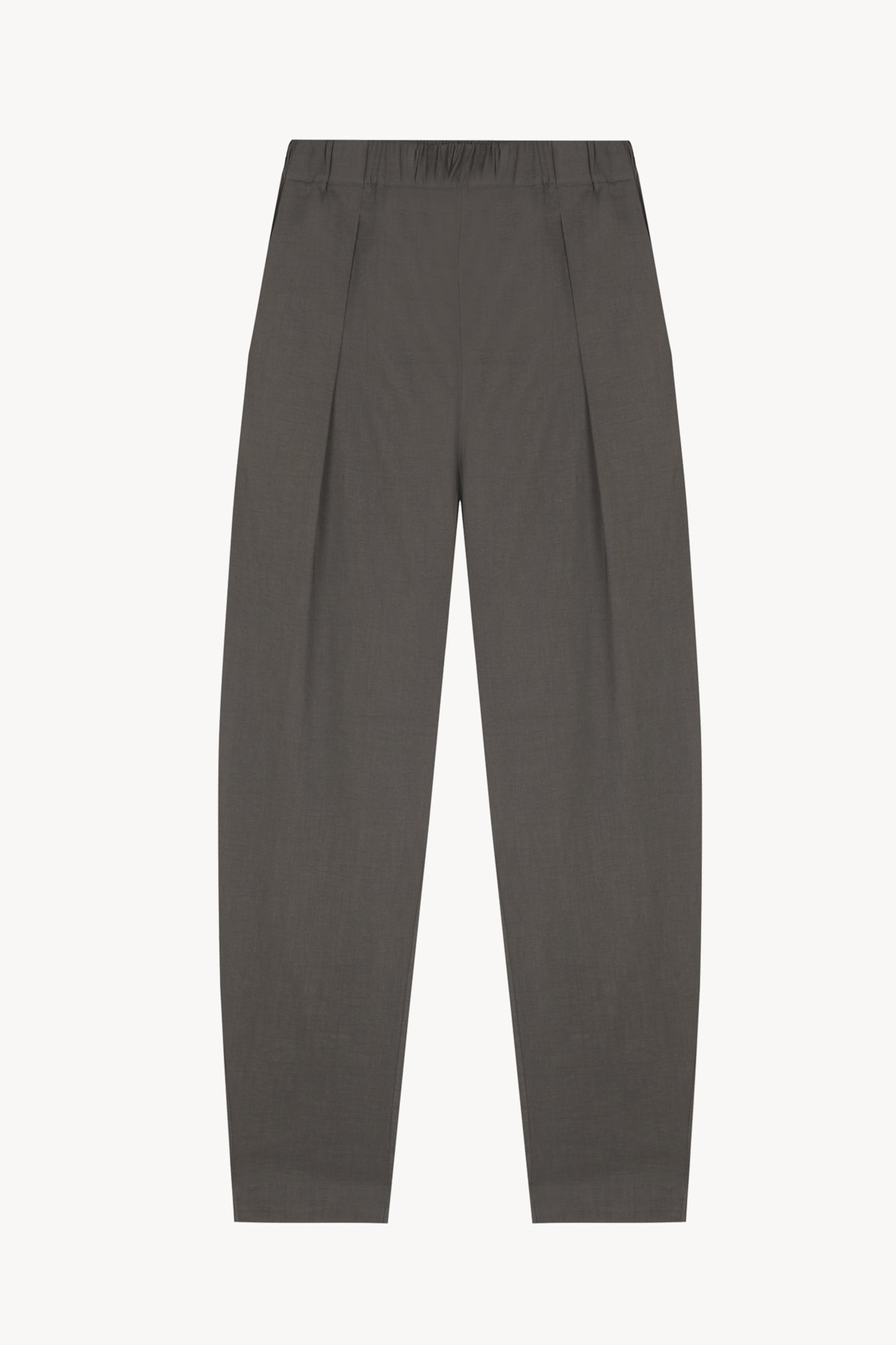 Ama, dark grey hemp and viscose pants