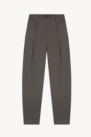 Ama, dark grey hemp and viscose pants