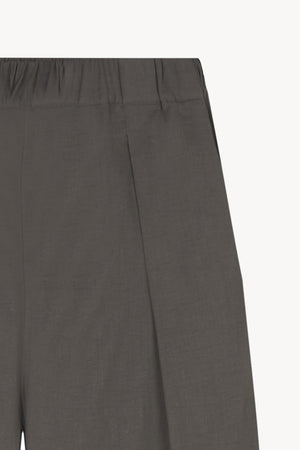 Ama, dark grey hemp and viscose pants