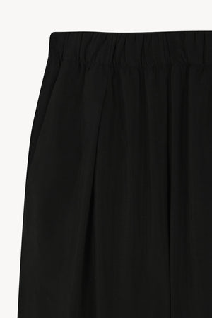 Ama, pantalon en lino y seda negro