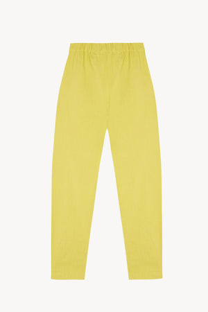 Ama, lime hemp and viscose trousers