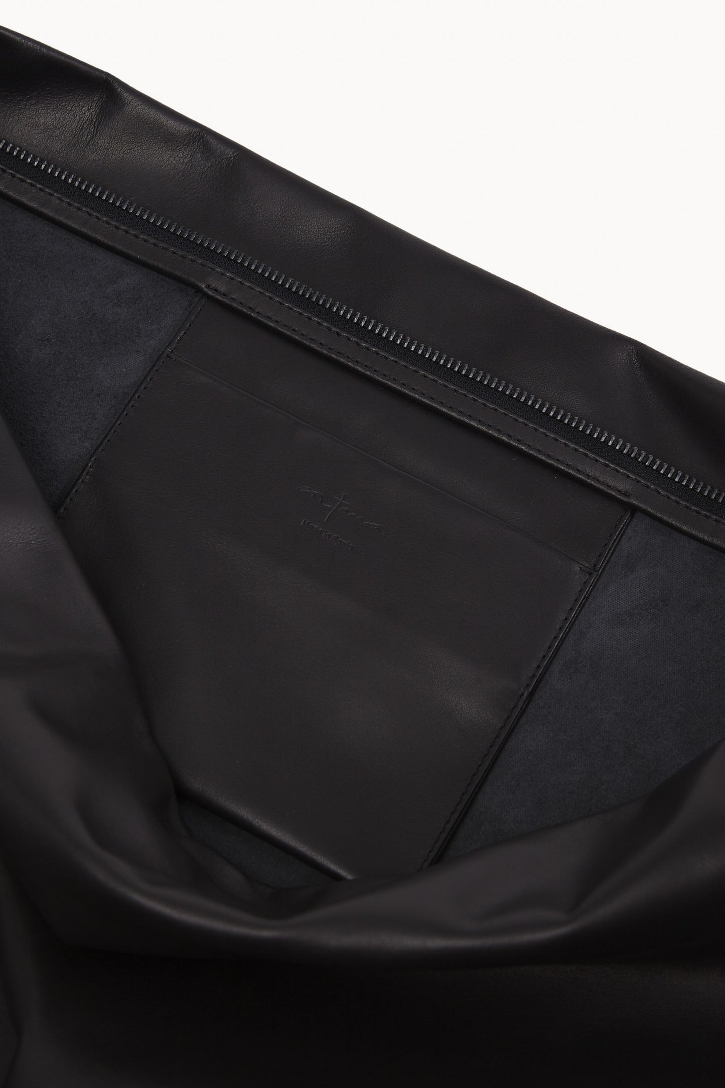 Amalia, black leather bag