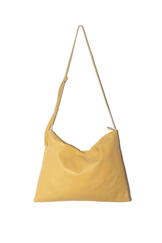 Amalia, yellow cross-body shoulder bag