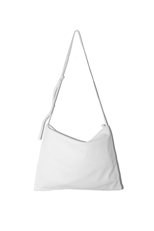 Amalia, white cross-body shoulder bag