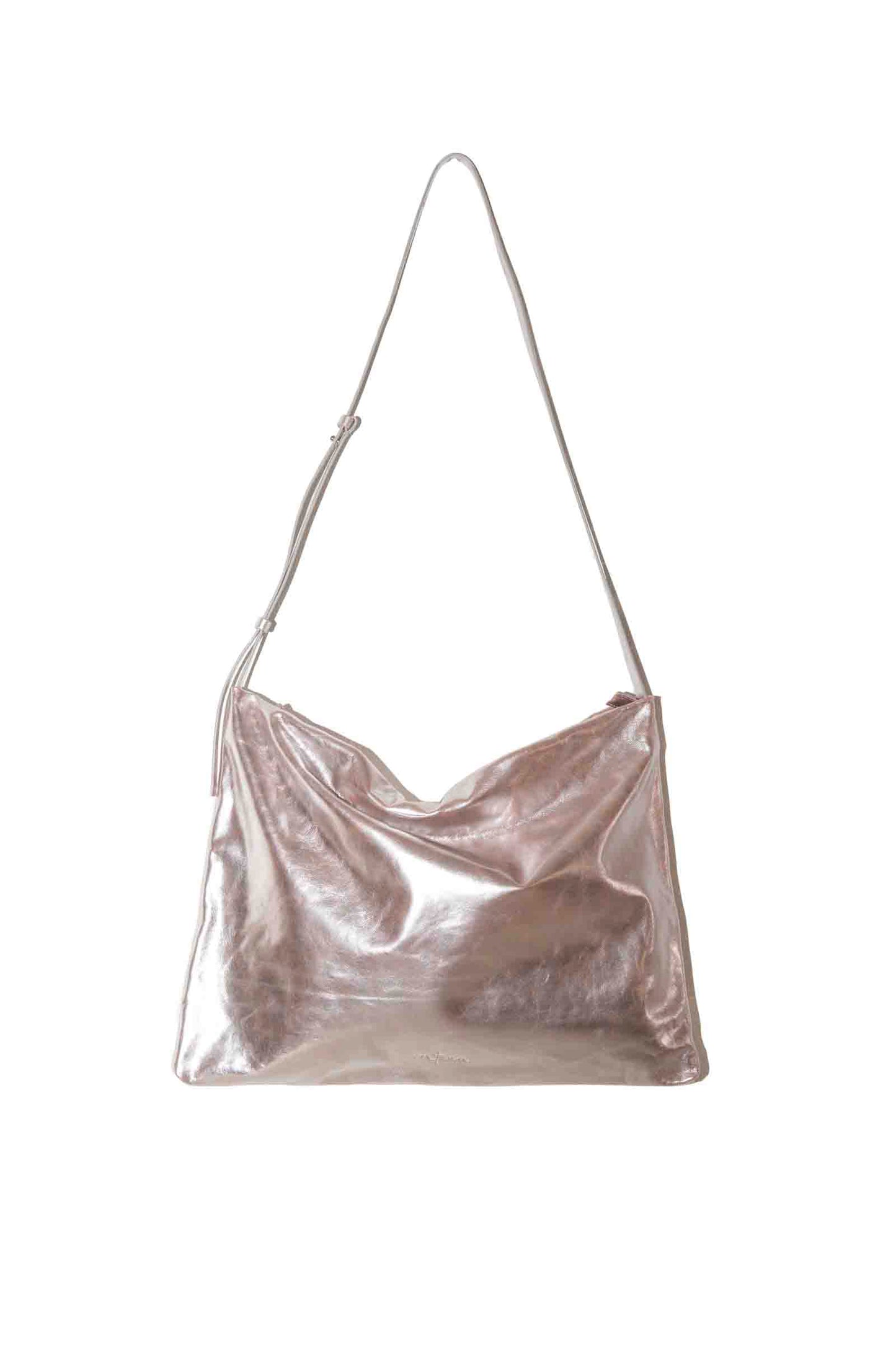 Amalia, silver cross-body shoulder bag