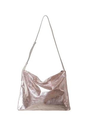 Amalia, silver cross-body shoulder bag