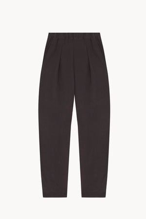 Amar, pantalon moka de lino y seda