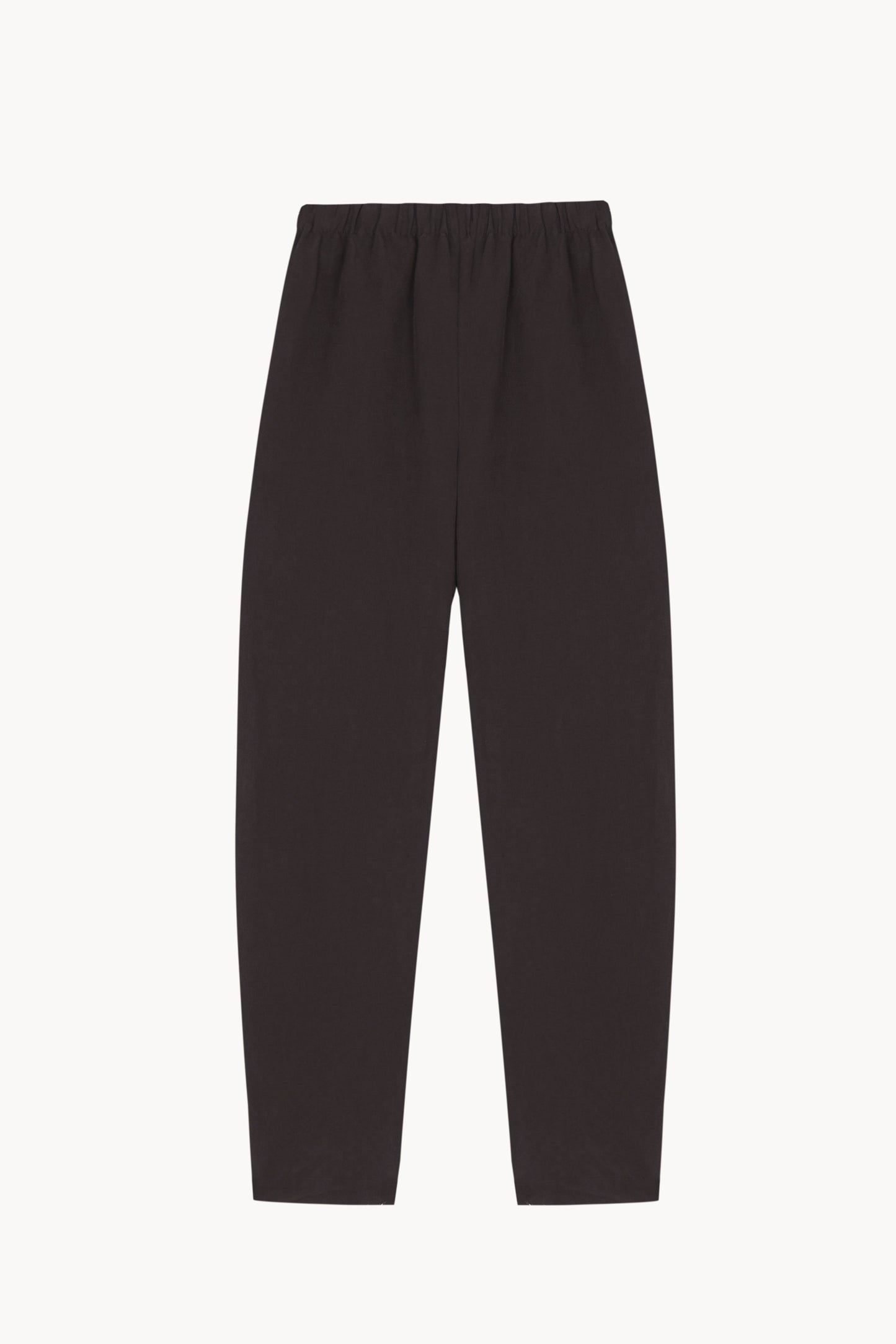 Amar, pantalon moka de lino y seda