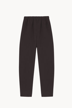 Amar, pantalon moka de lino y seda