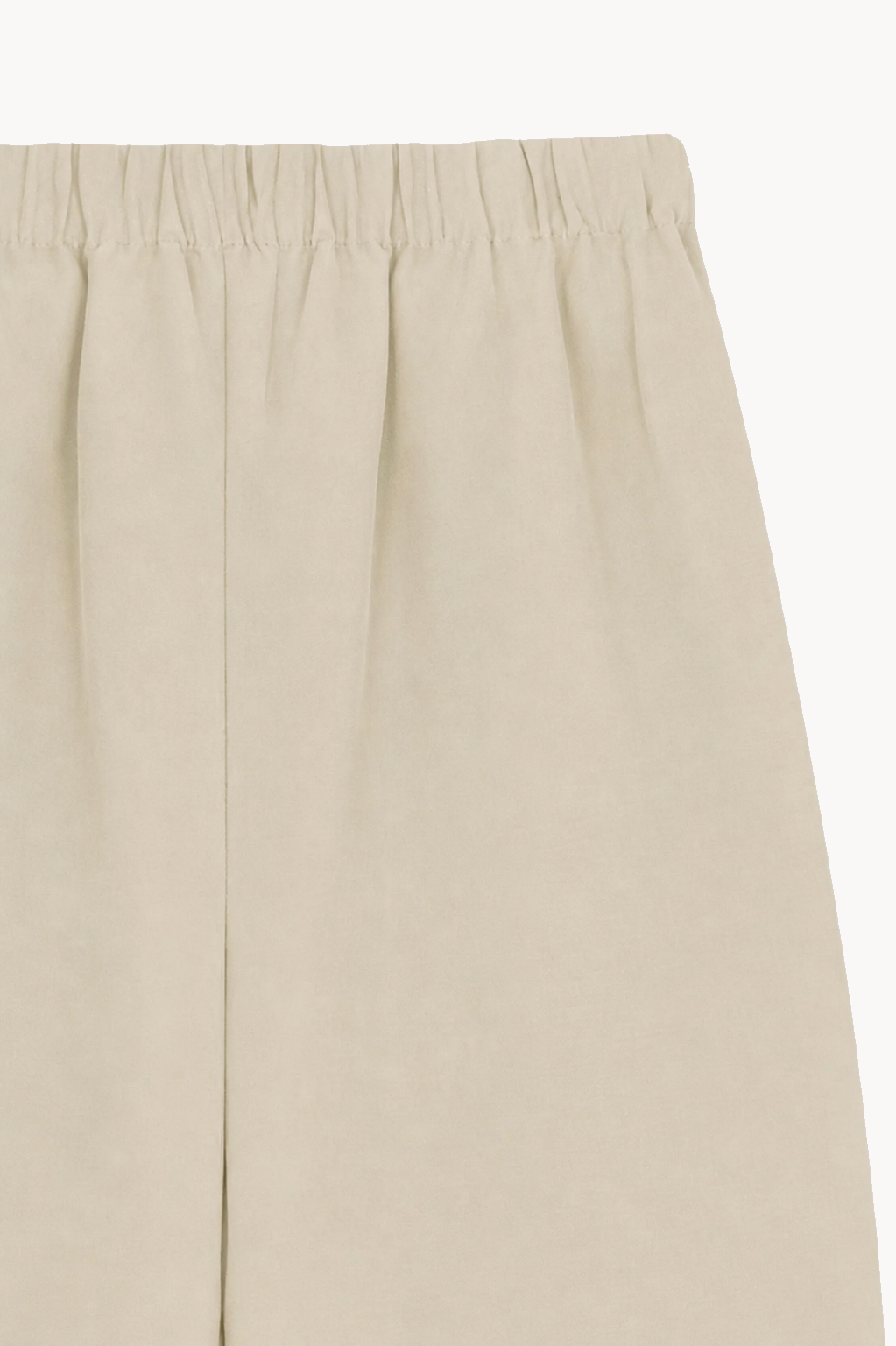 Amar, stone linen and silk trousers