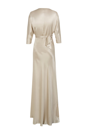 Amara, vestido champagne