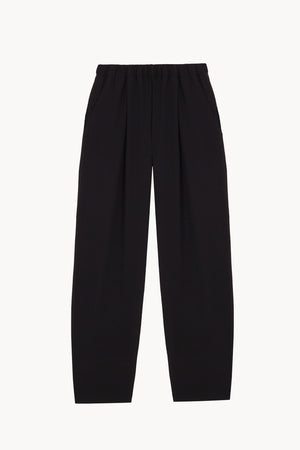 Amara, pantalon negro de lana virgen y viscosa