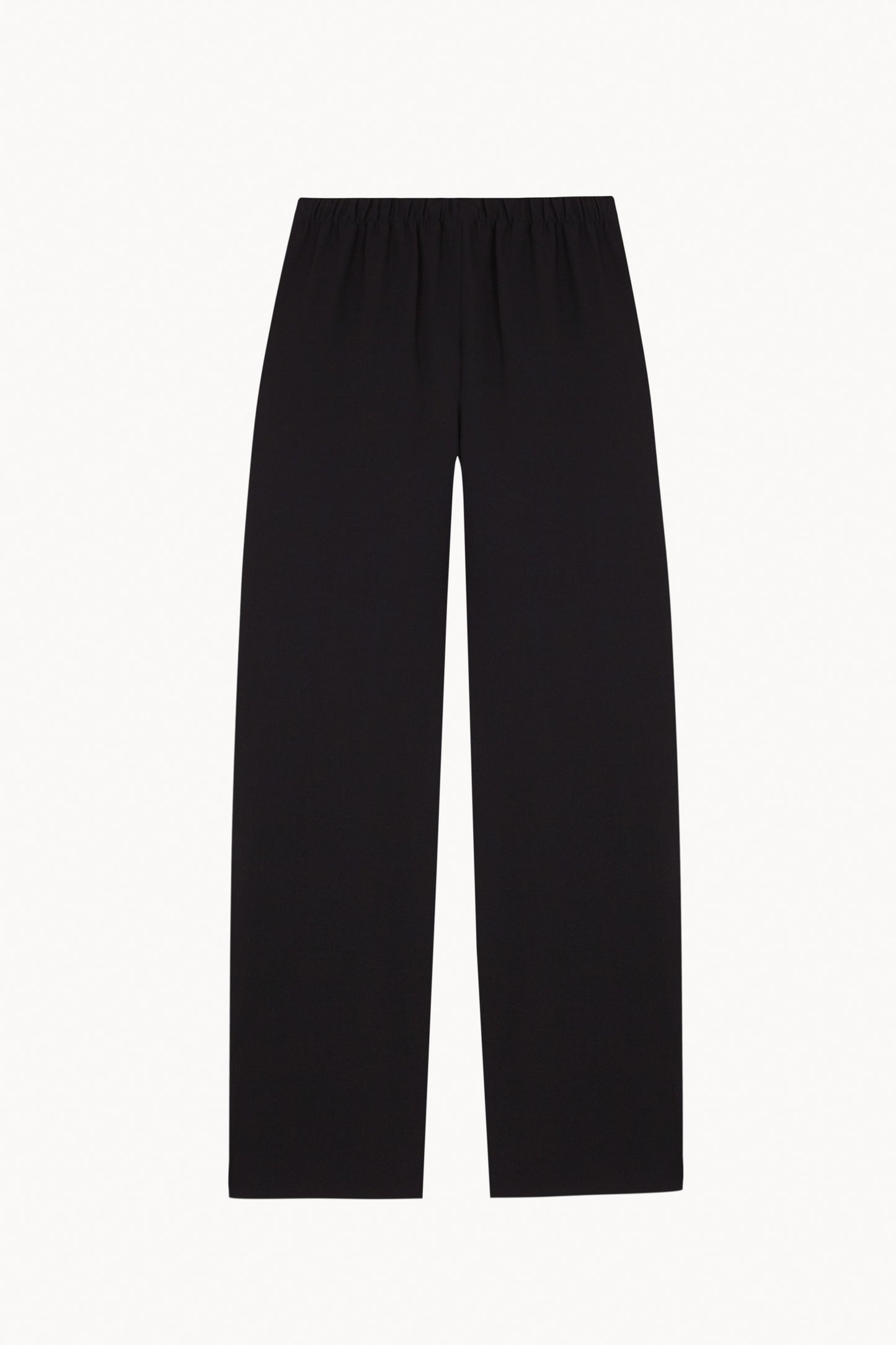 Amara, pantalon negro de lana virgen y viscosa