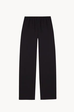 Amara, pantalon negro de lana virgen y viscosa