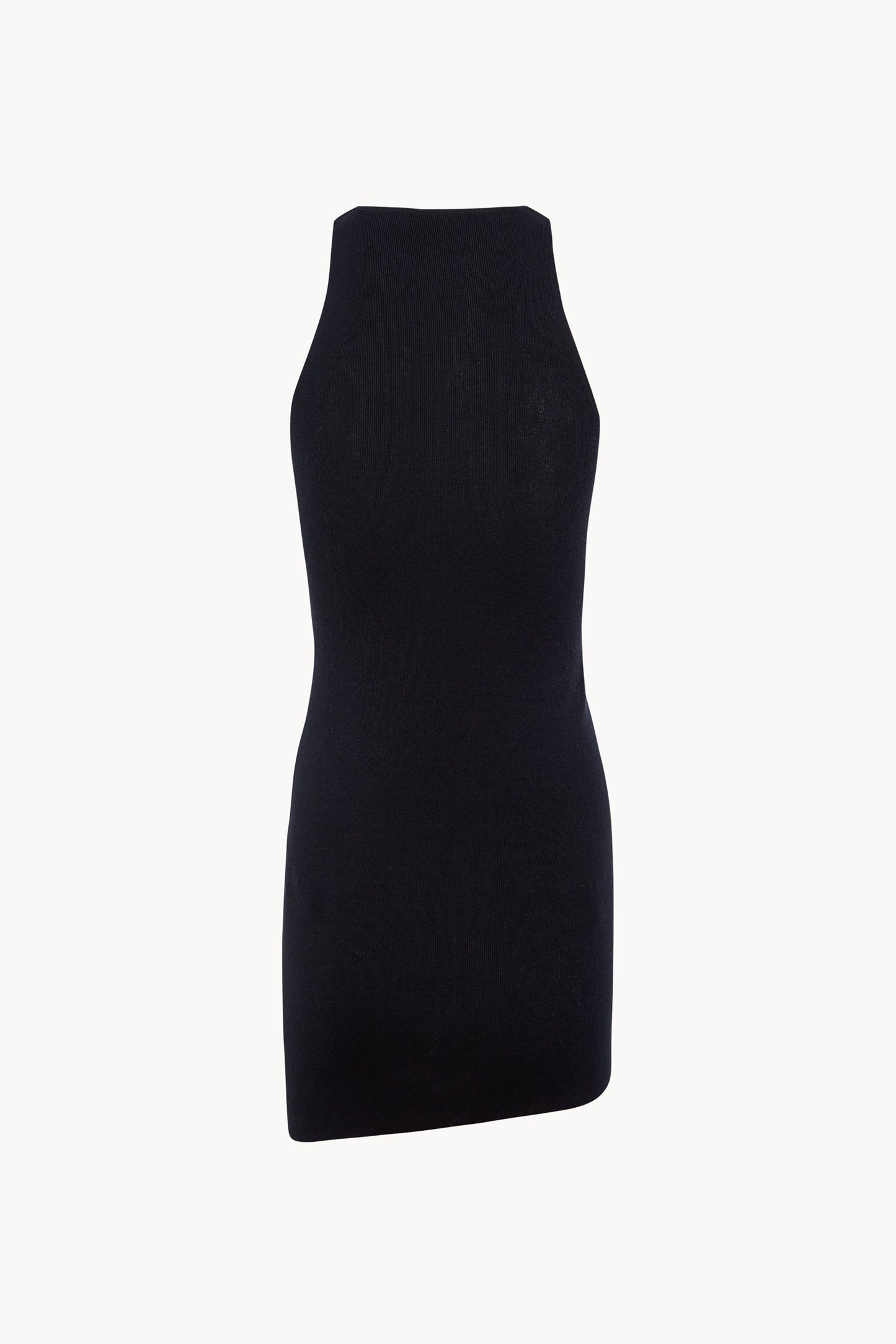 Anele, top de punto de seda y algodon azul marino