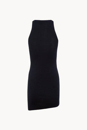 Anele, top de punto de seda y algodon azul marino