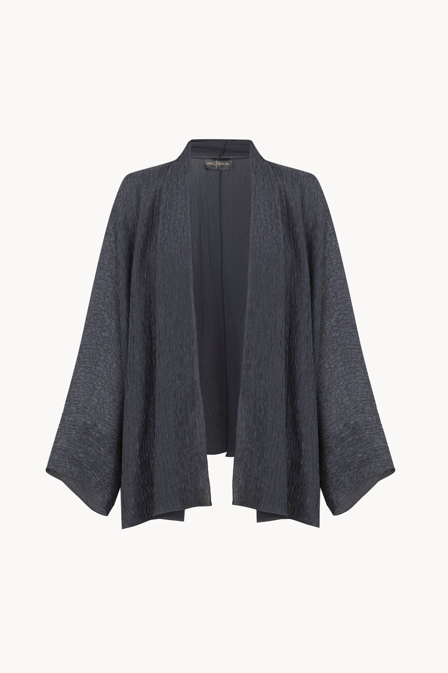 Anhelo, blue chiffon silk jacket