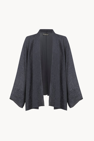 Anhelo, blue chiffon silk jacket