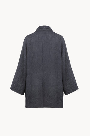 Anhelo, blue chiffon silk jacket