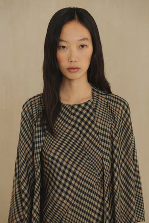 Antes, cuprò plaid dress