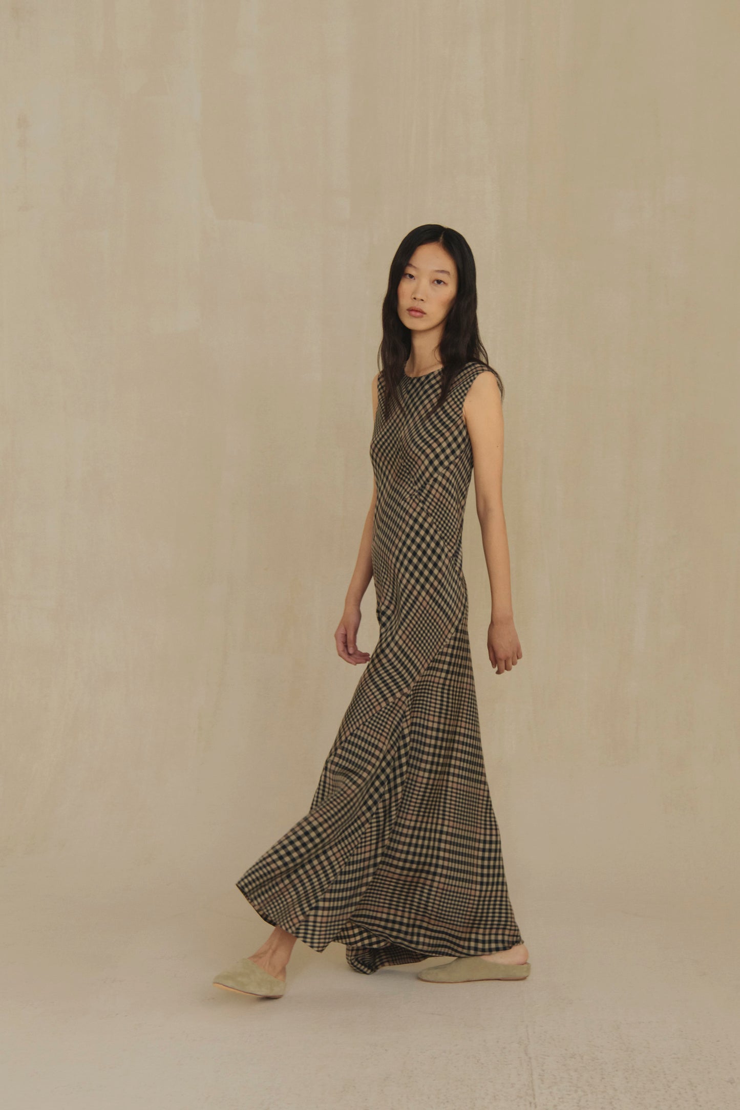 Antes, cuprò plaid dress