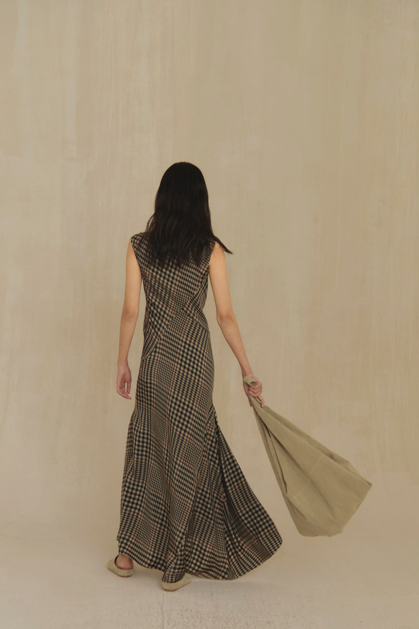 Antes, cuprò plaid dress
