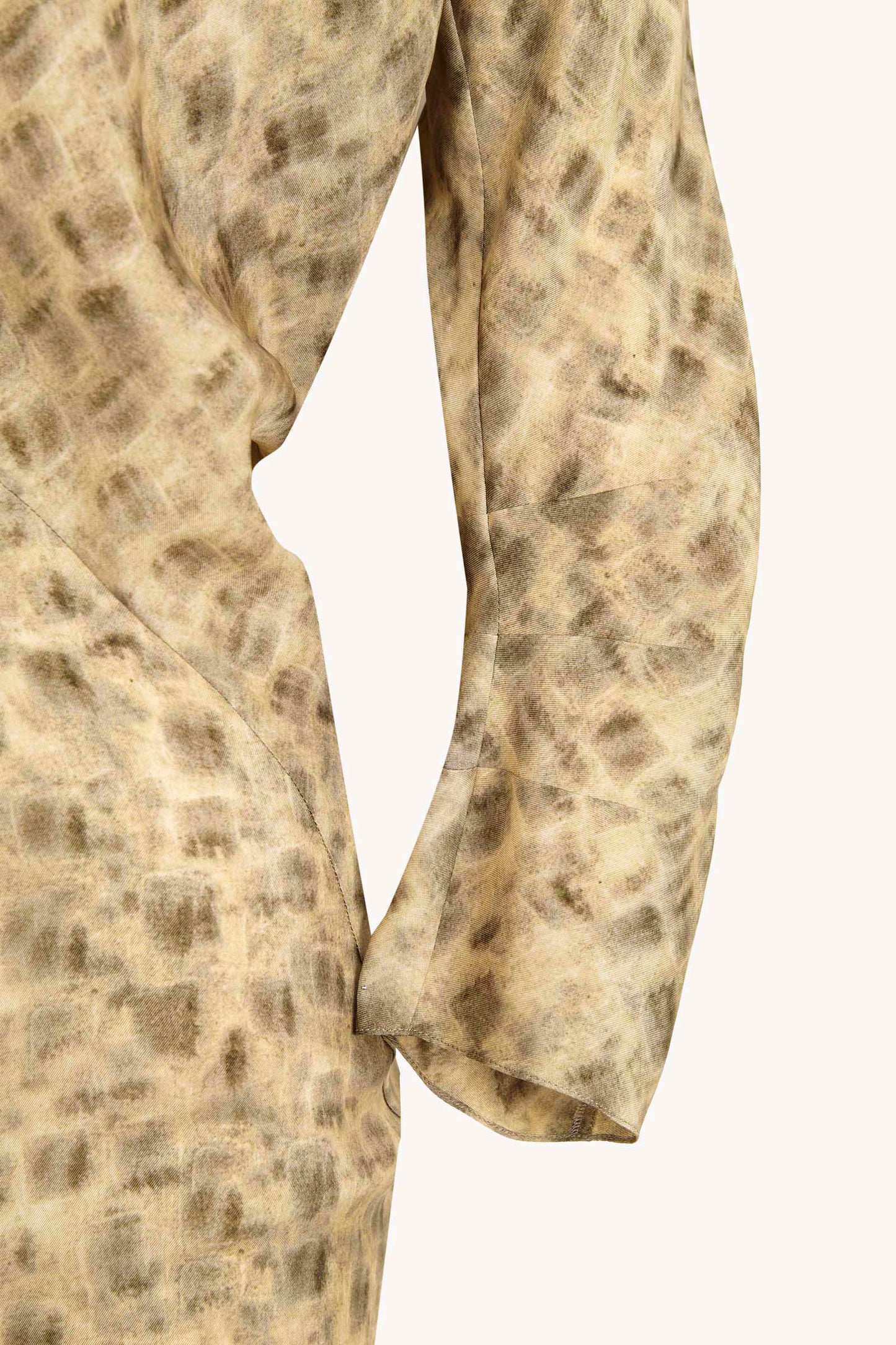 Anthea, cuprò chroma print dress