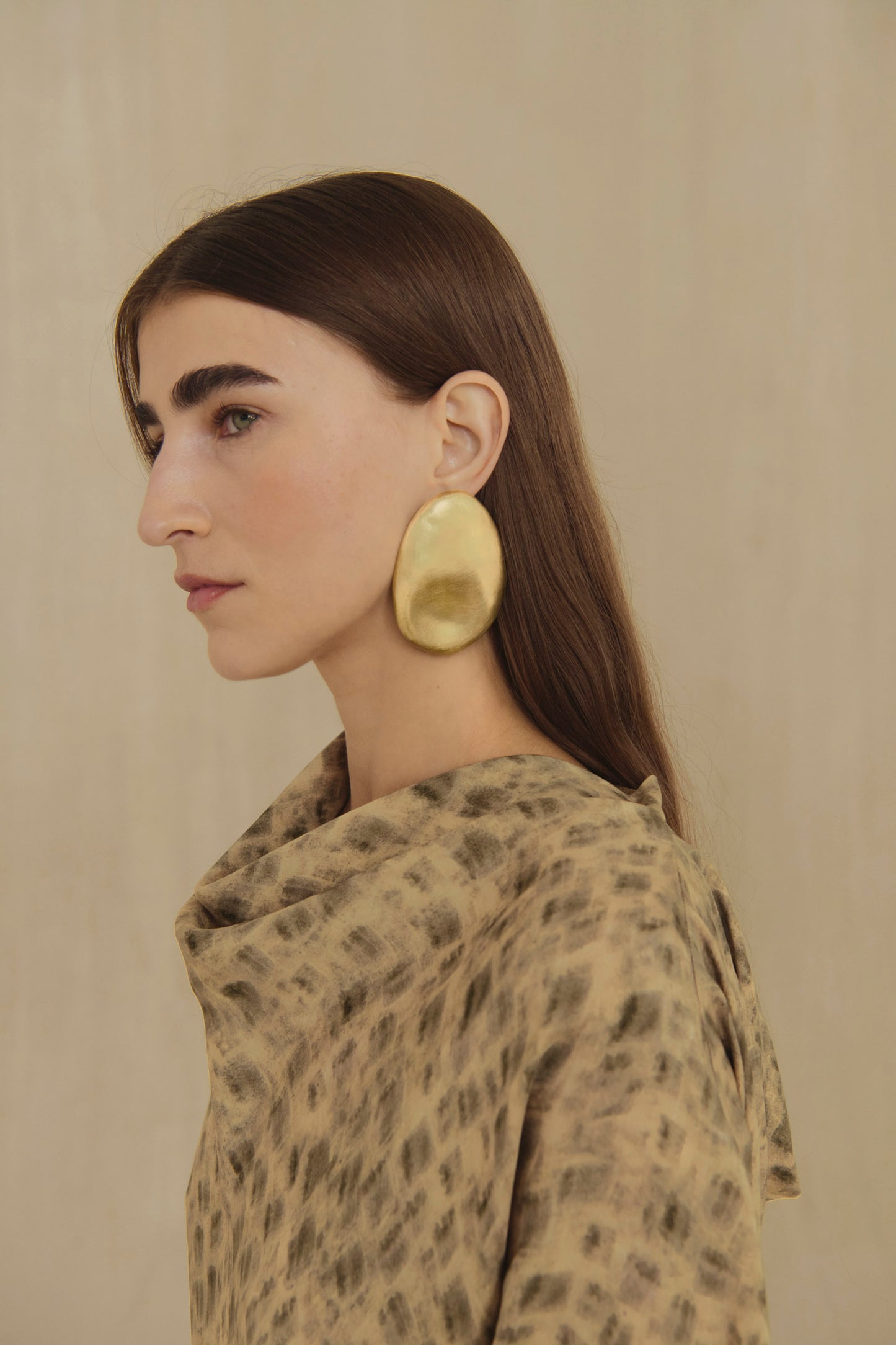 Anthea, cuprò chroma print dress