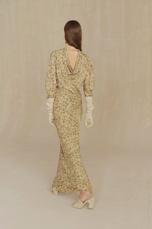 Anthea, cuprò chroma print dress