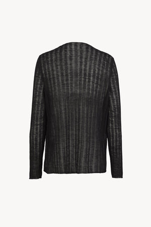 Antico, graphite hemp cardigan