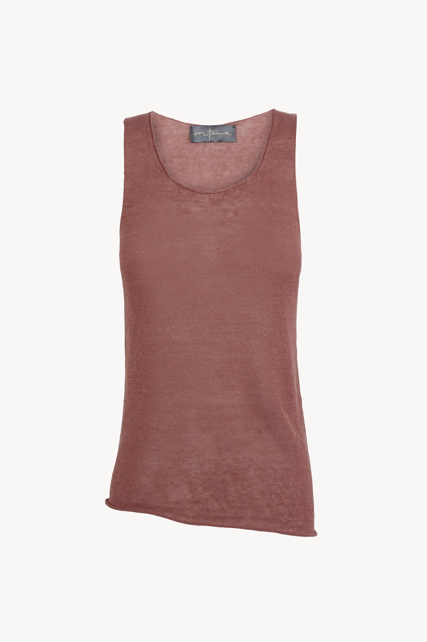 Antico, top de cañamo rosa
