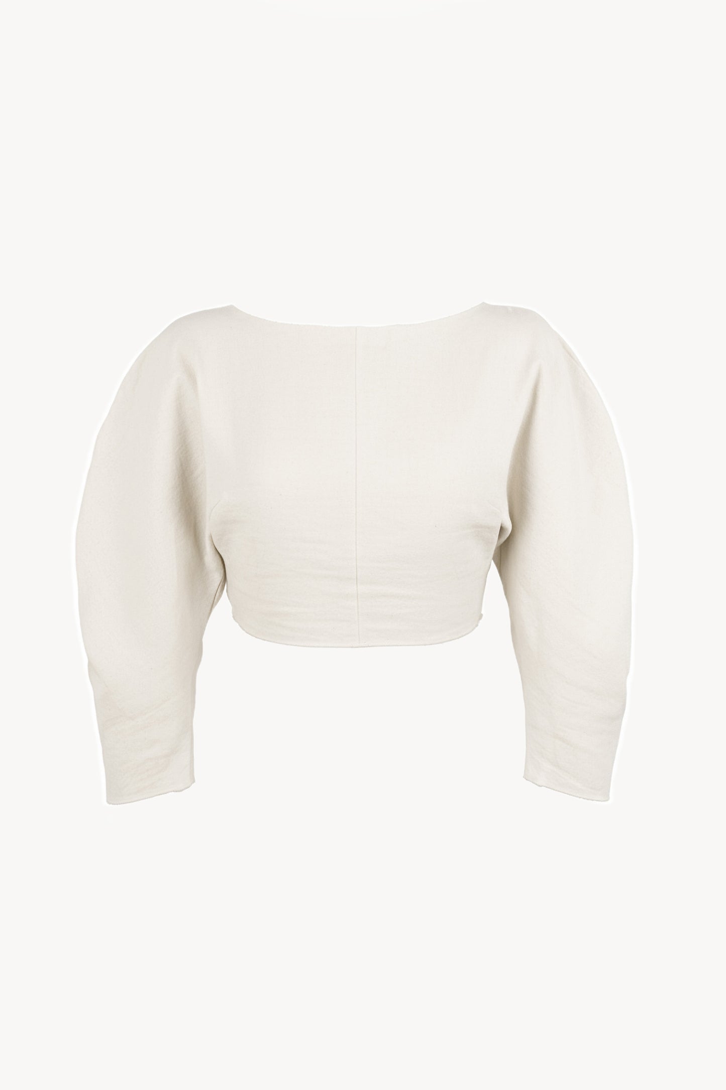 Ara, off white crossed crop top