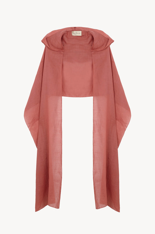 Arena, foulard con capucha fresa