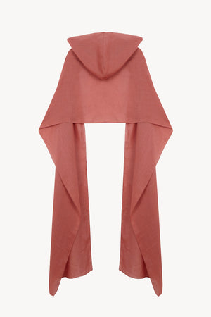 Arena, foulard con capucha fresa