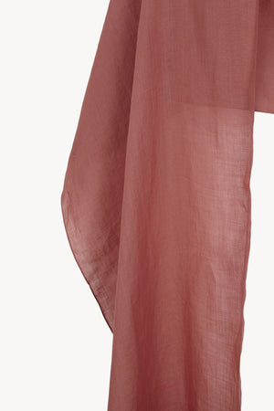 Arena, strawberry hooded scarf