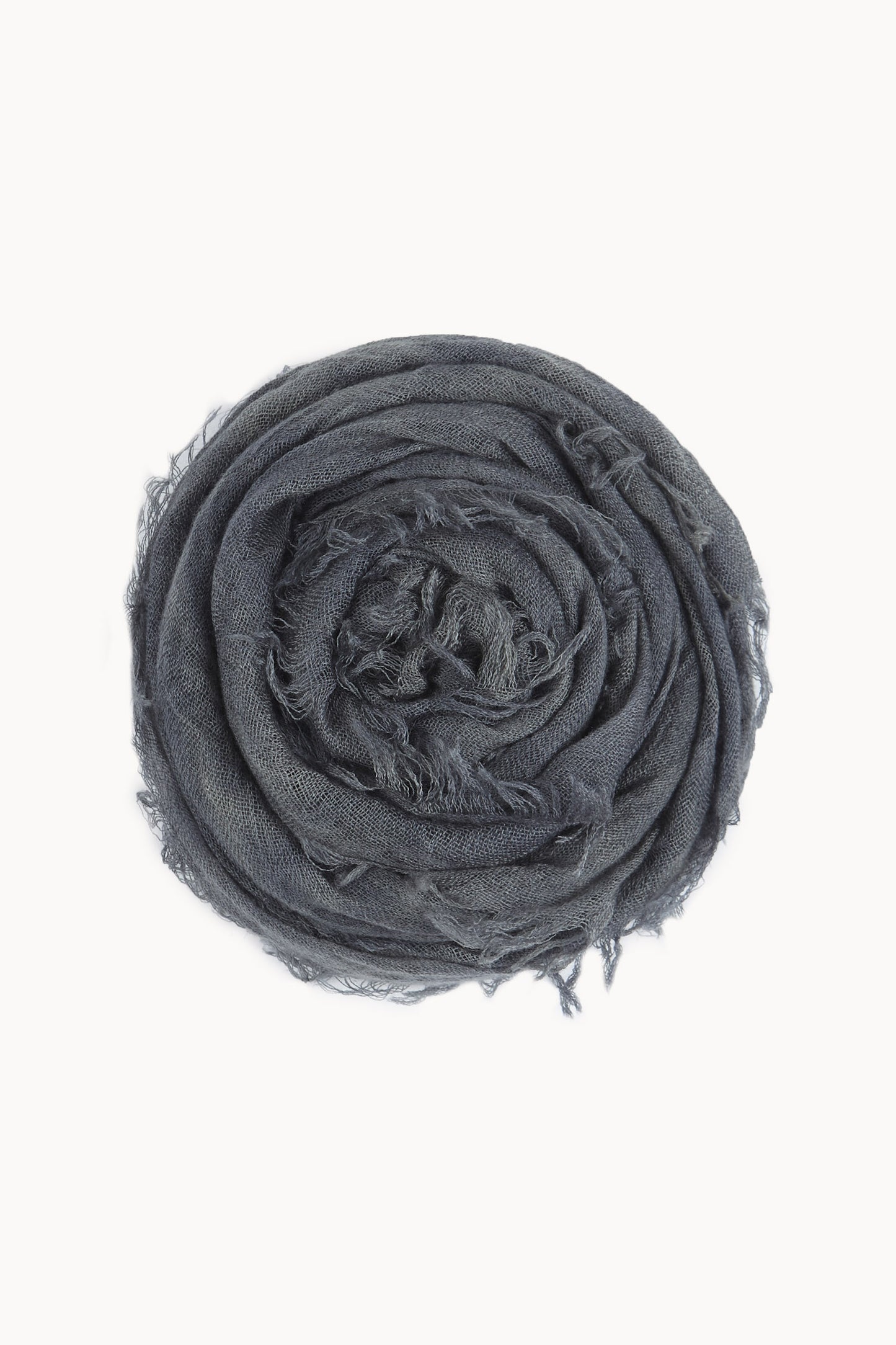 Aria, foulard a rayas maltinto verde grisaceo