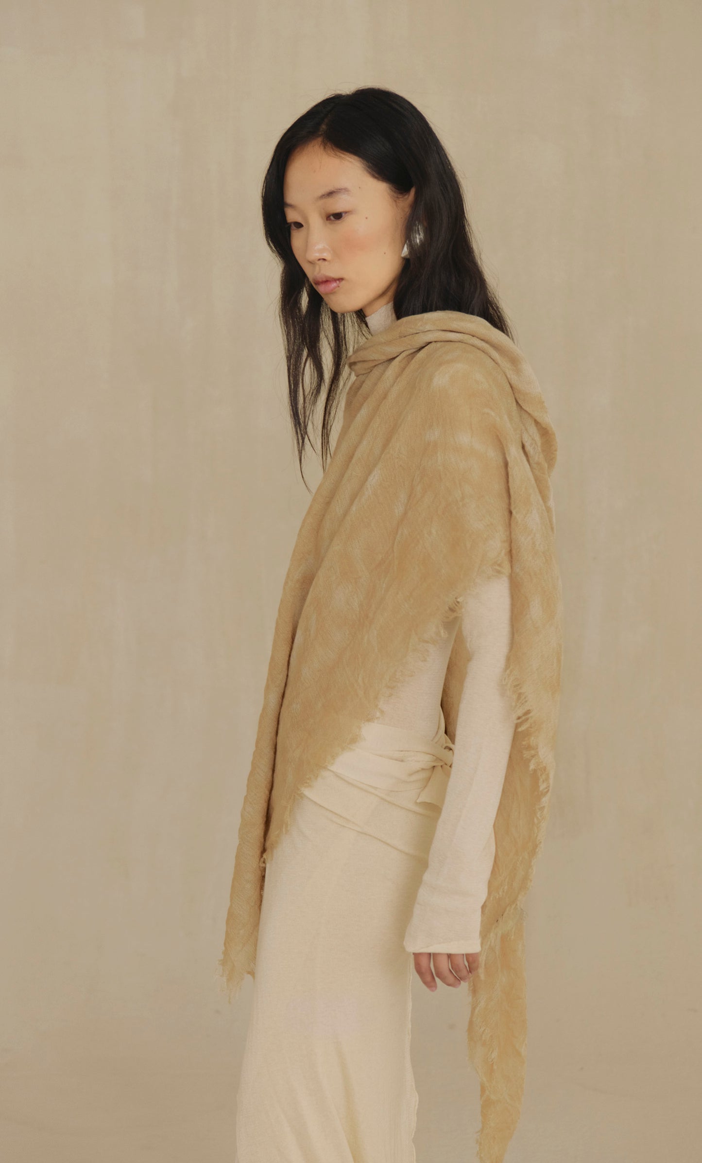 Aria, maltinto pearl foulard