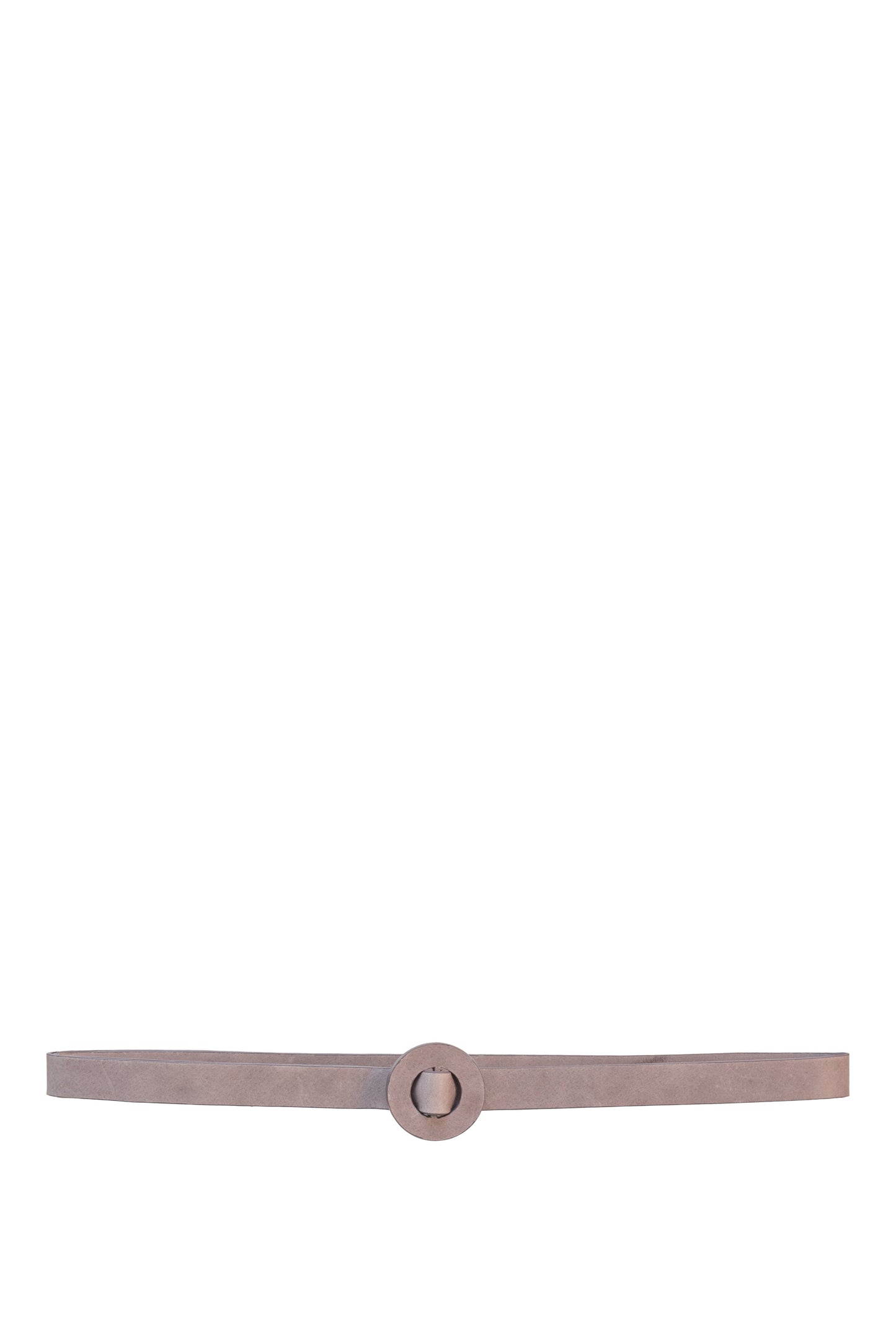 Aro S, thin belt in suede lavender