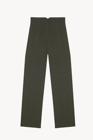 Asa, pantalon verde osuro