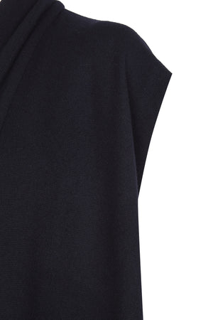 Avalon, abrigo de cachemir azul oscuro