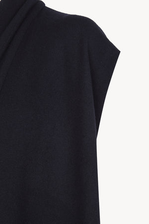 Avalon, abrigo de cachemir azul oscuro