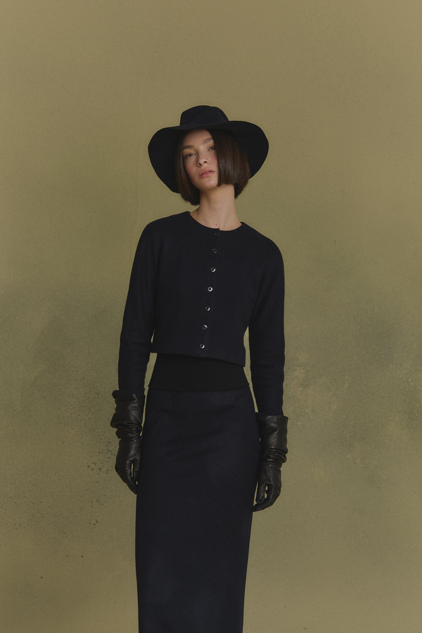 Mystic, sombrero de fieltro azul oscuro