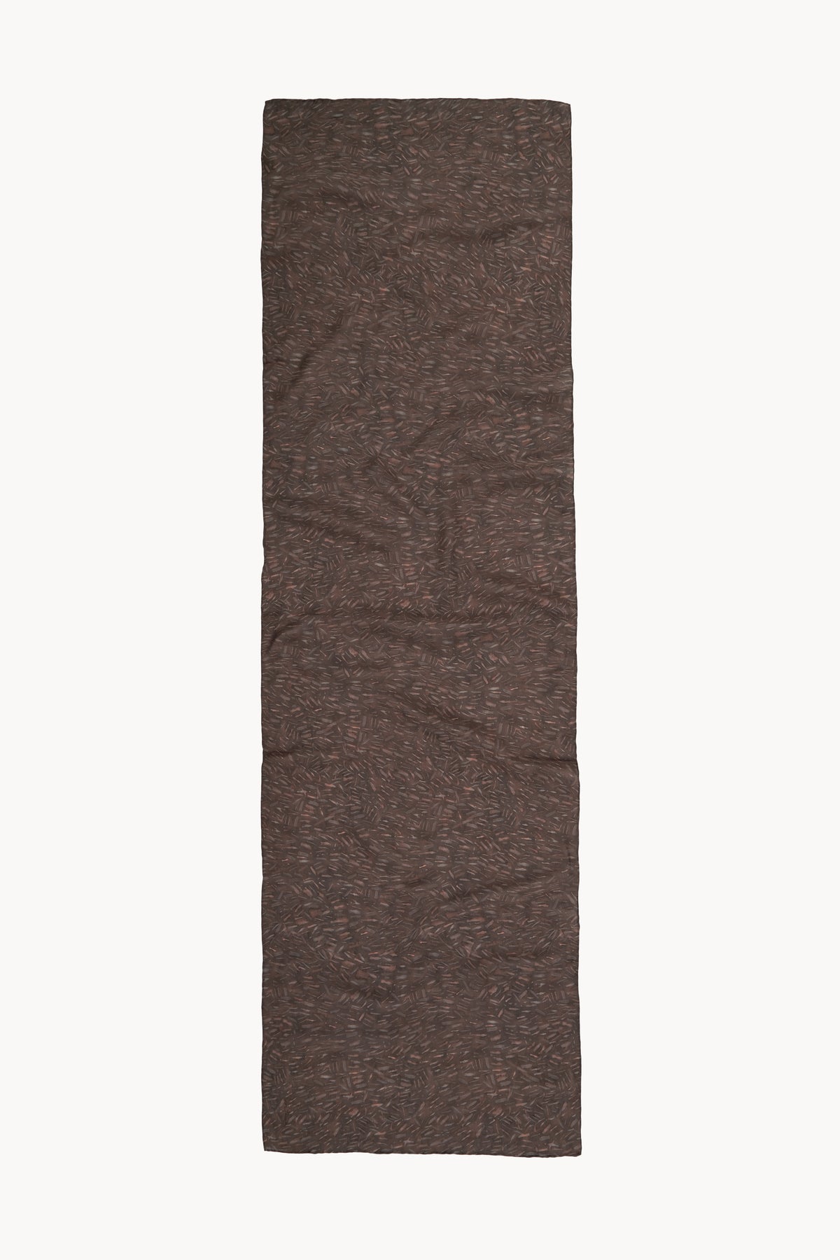 Azima, pañuelo rectangular en crespon de seda estampada