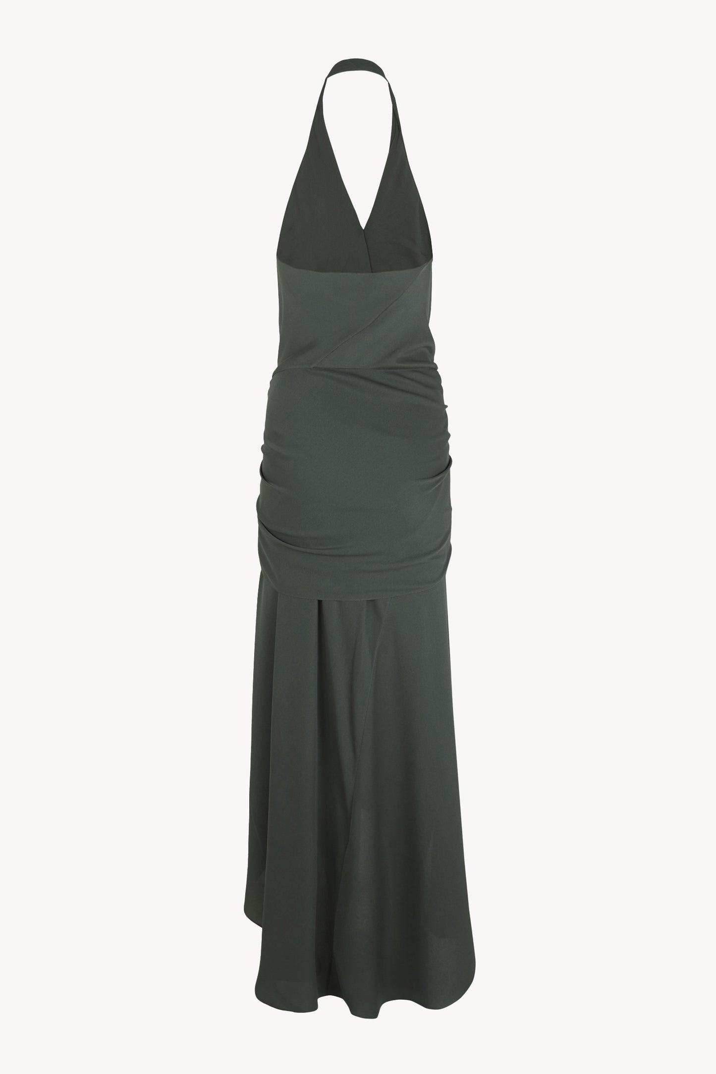 Banane, vestido halter verde oceano