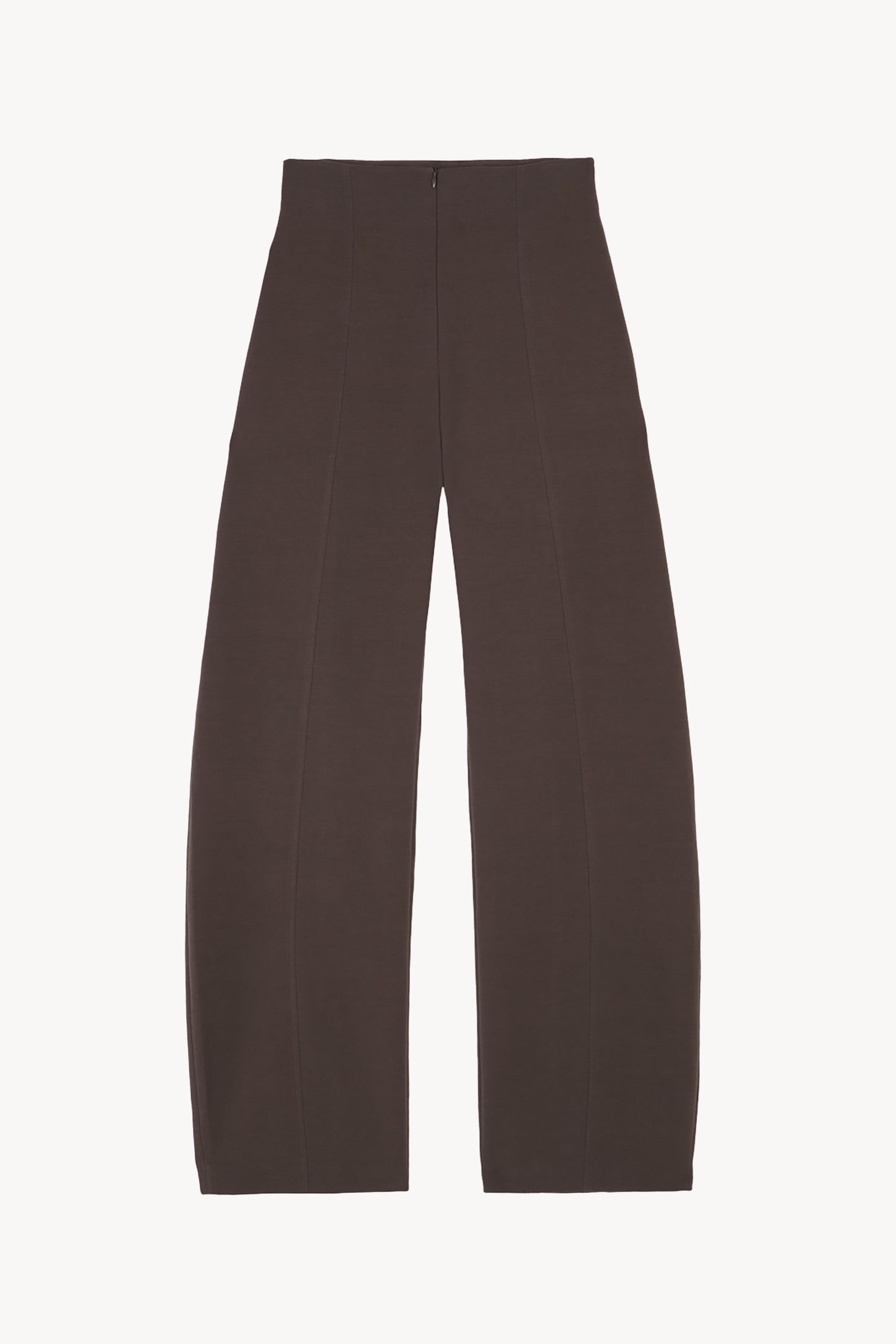 Bawa, pantalon de talle alto marron