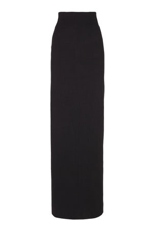 Bawa, long black skirt